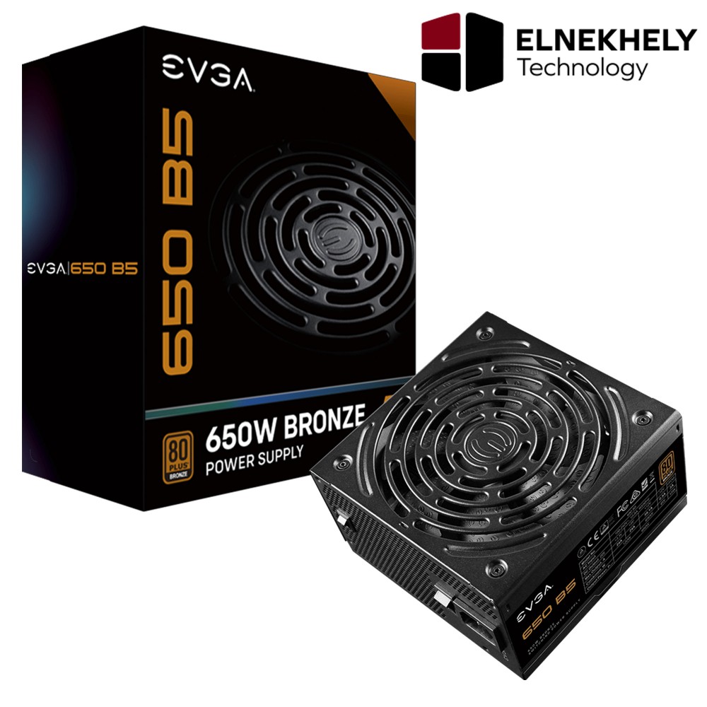 EVGA 650W 80 Plus Bronze Fully Modular Power Supply - 220-B5-0650-V1